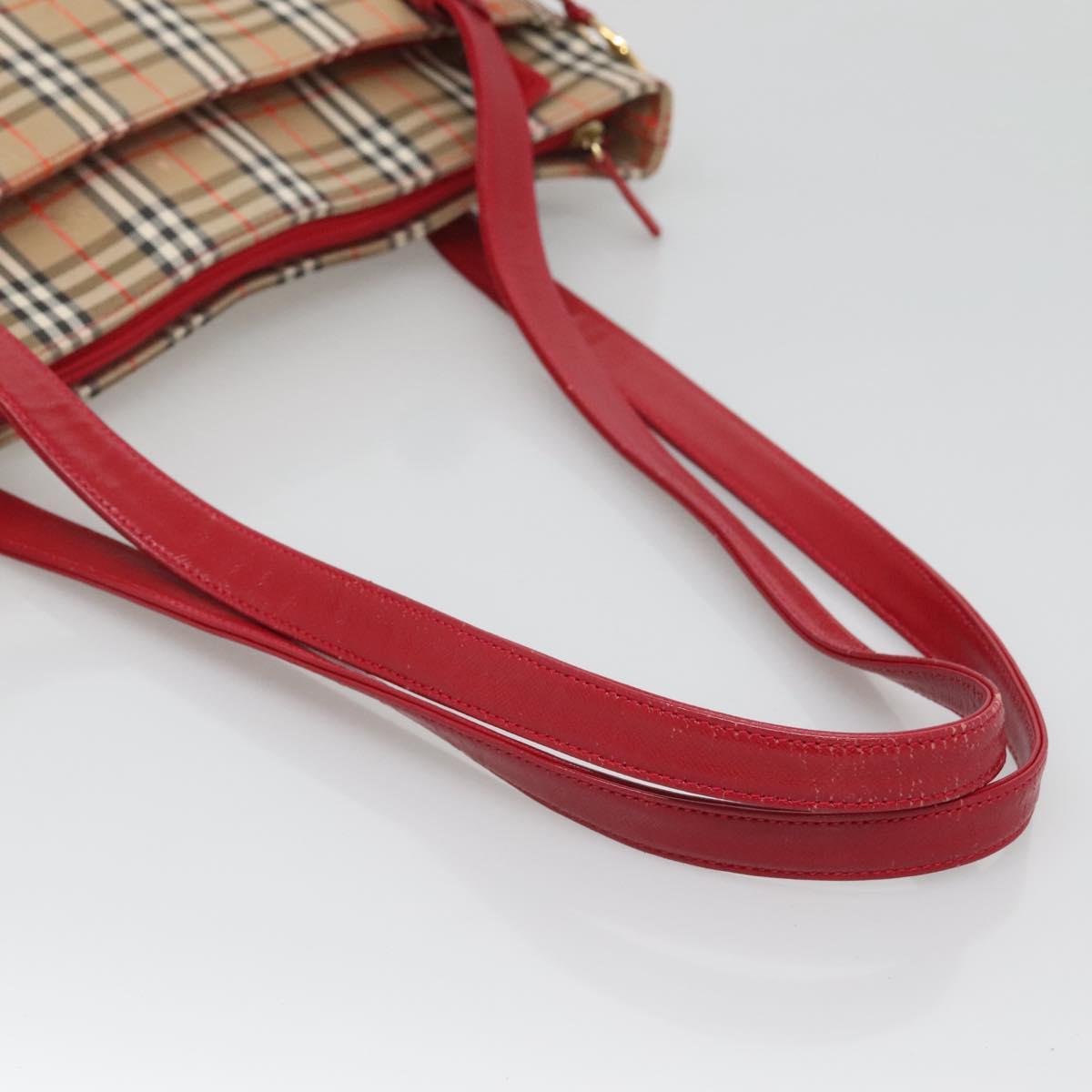 Burberry Nova Check Canvas Tote Bag (Pre-Owned)