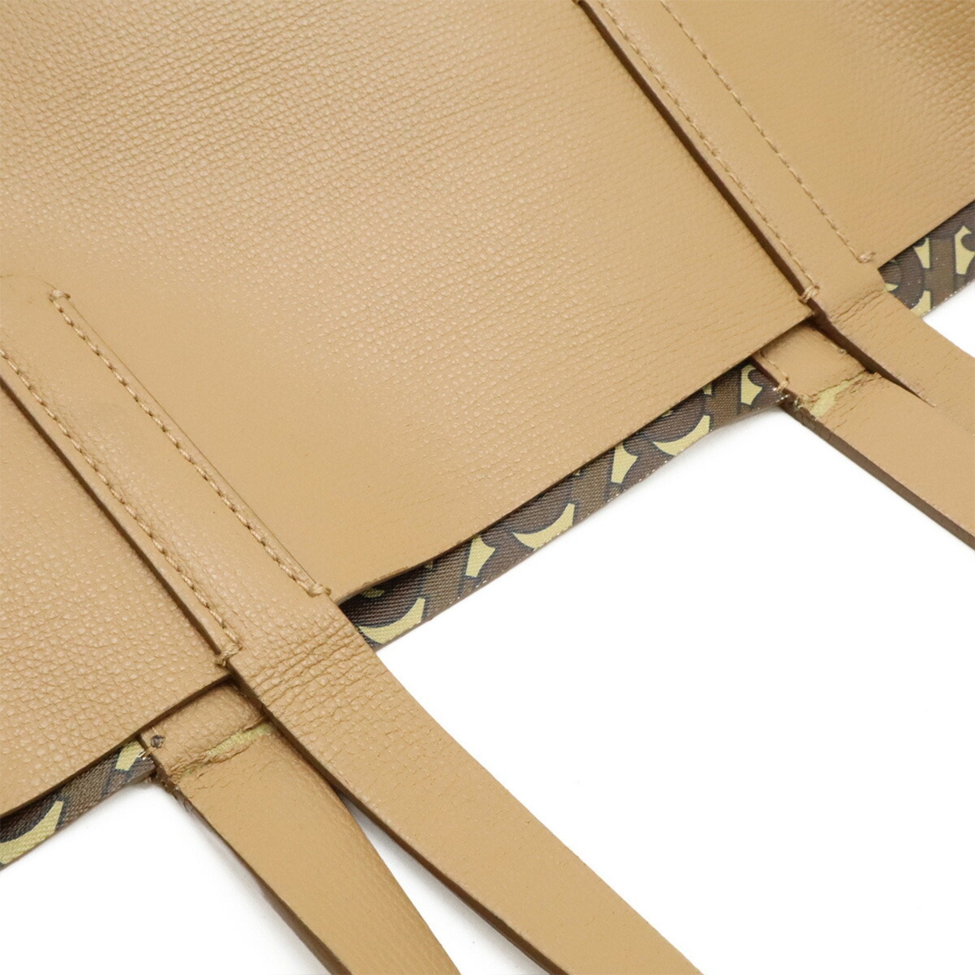 Burberry Leather Shoulder Bag Tote Bag (Pre-Owned)