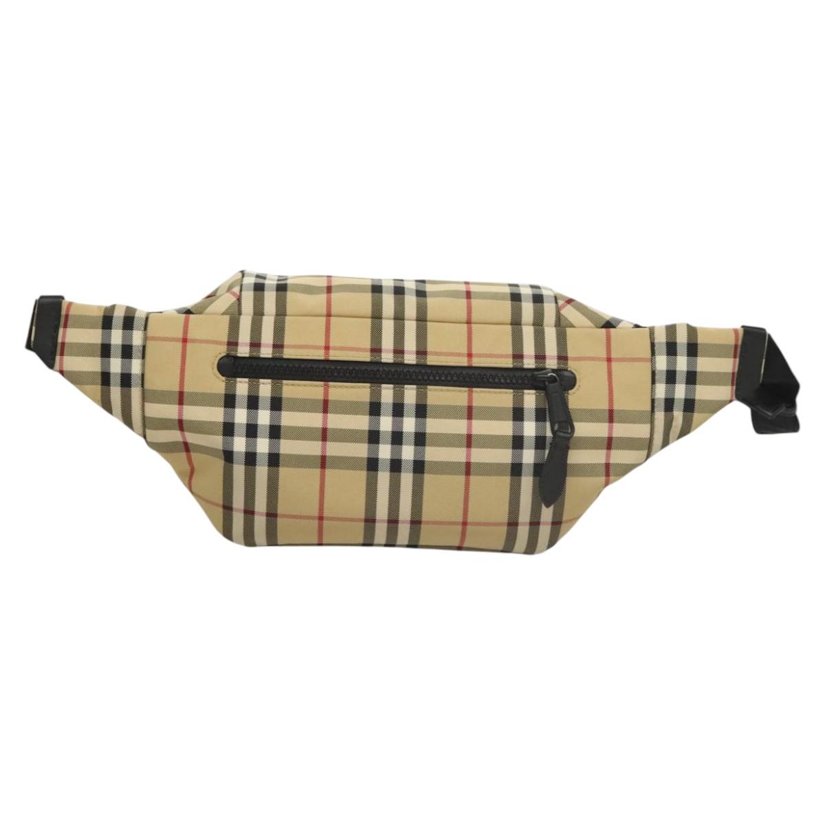 Burberry Nova Check Canvas Shoulder Bag (Pre-Owned)