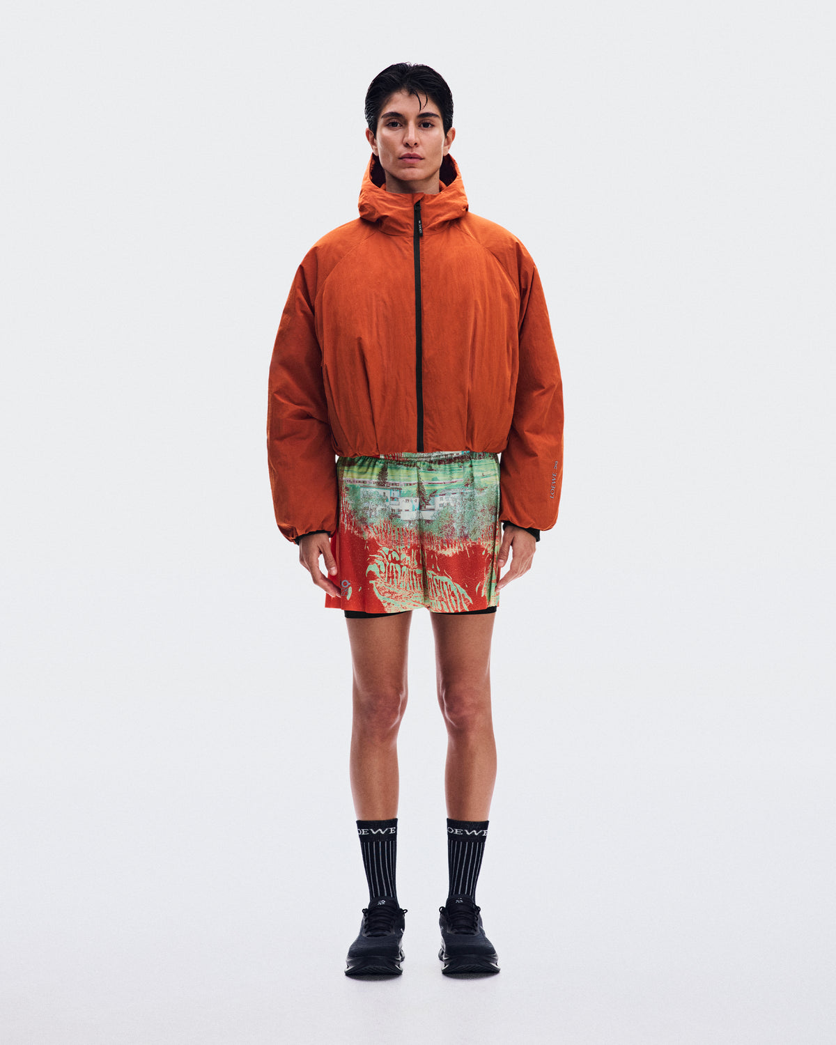 Cropped Puffer Jacket LOEWE - Womens