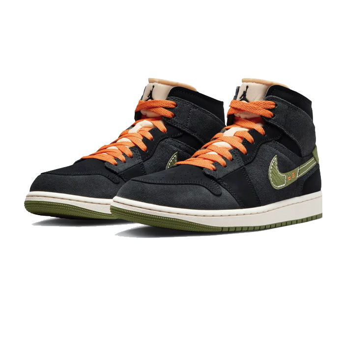 Jordan 1 Mid SE Craft Anthracite Light Olive