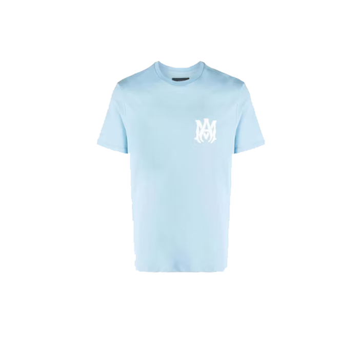 AMIRI MA Logo T-shirt Light Blue Available at Pick your kiicks.