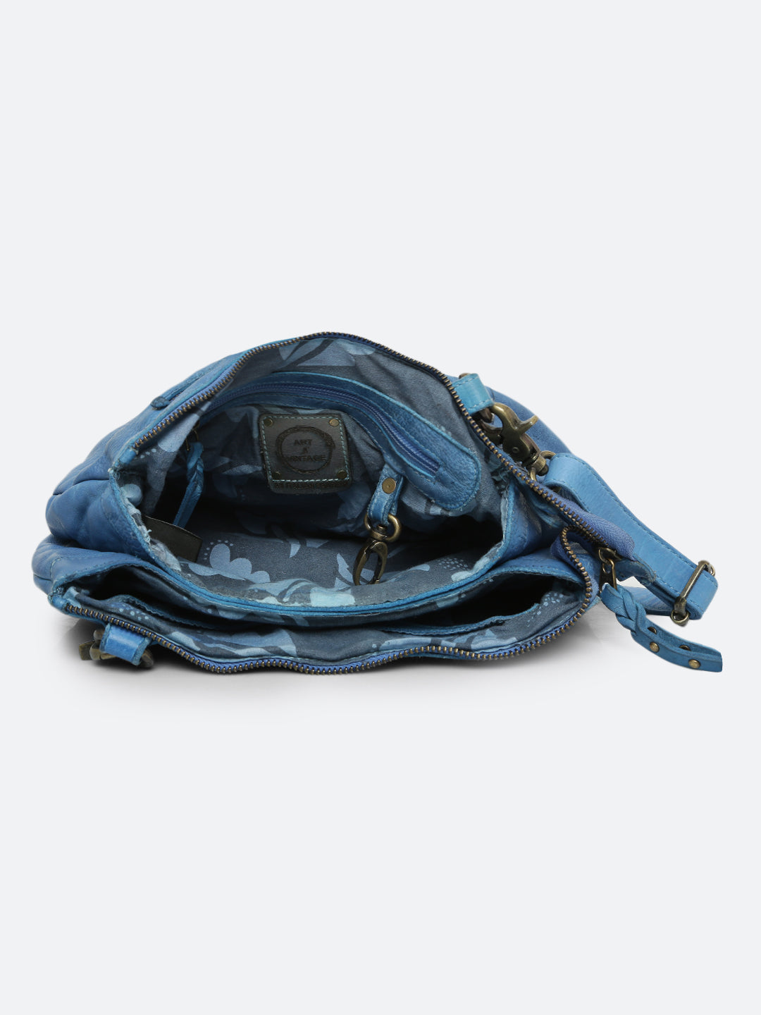 Glory: Crossbody Sling Bag With Ombre 3D Flower