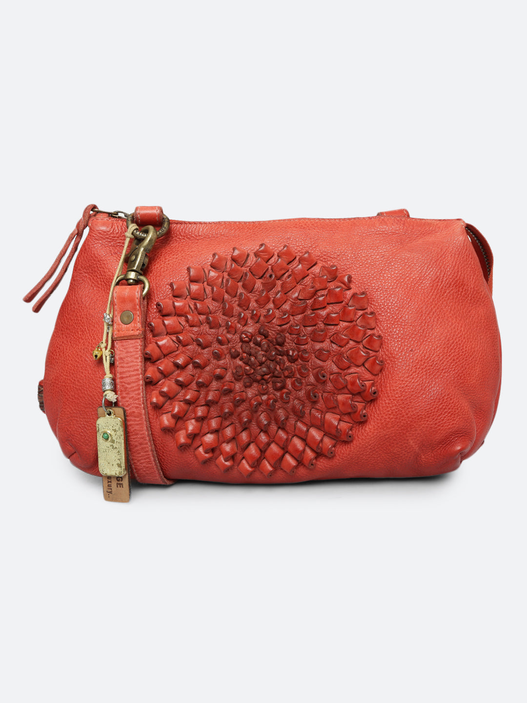Glory: Crossbody Sling Bag With Ombre 3D Flower