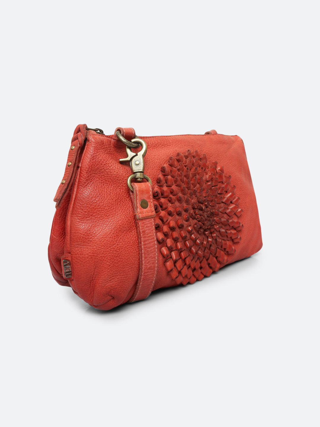 Glory: Crossbody Sling Bag With Ombre 3D Flower