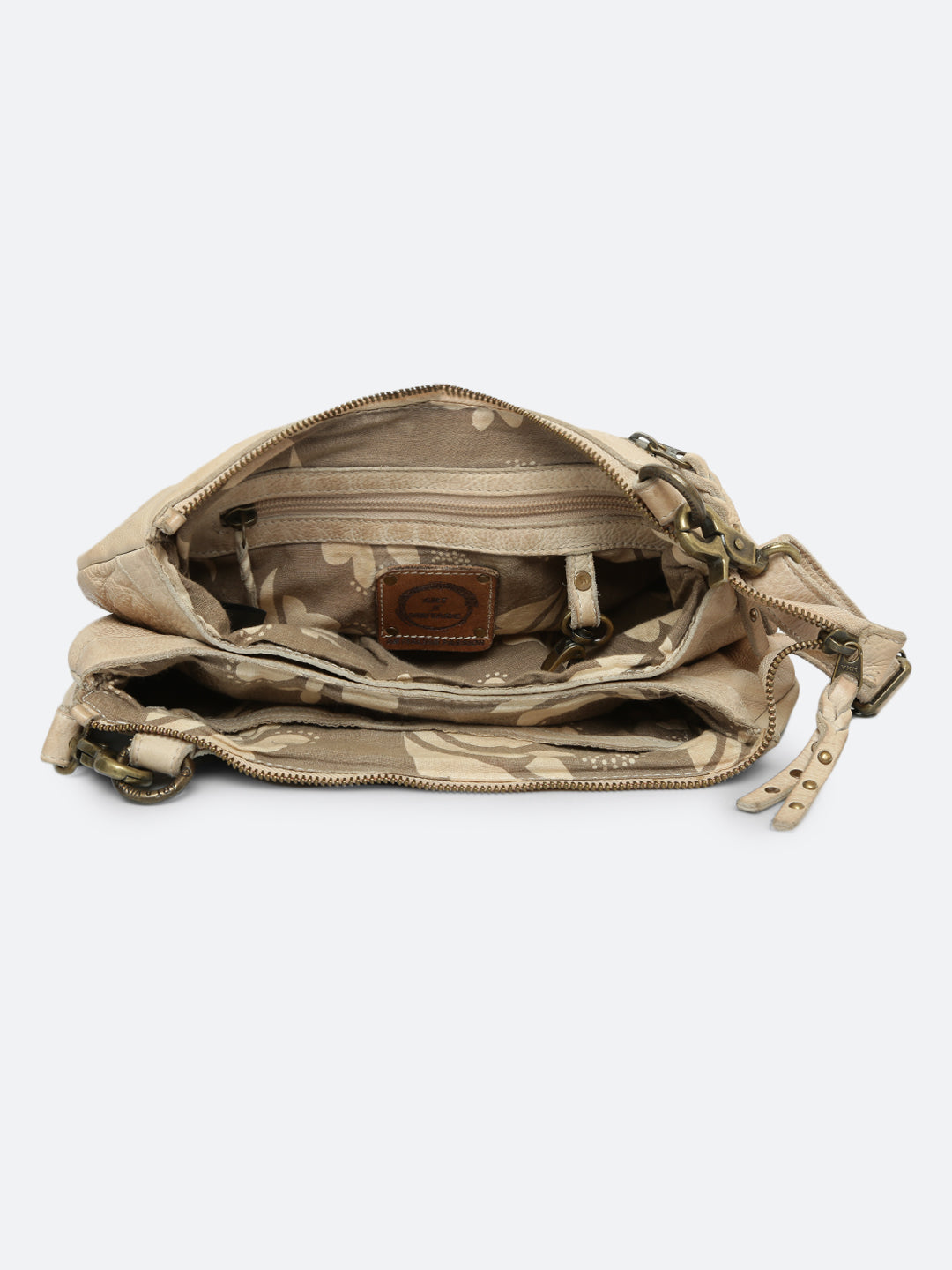 Glory: Crossbody Sling Bag With Ombre 3D Flower