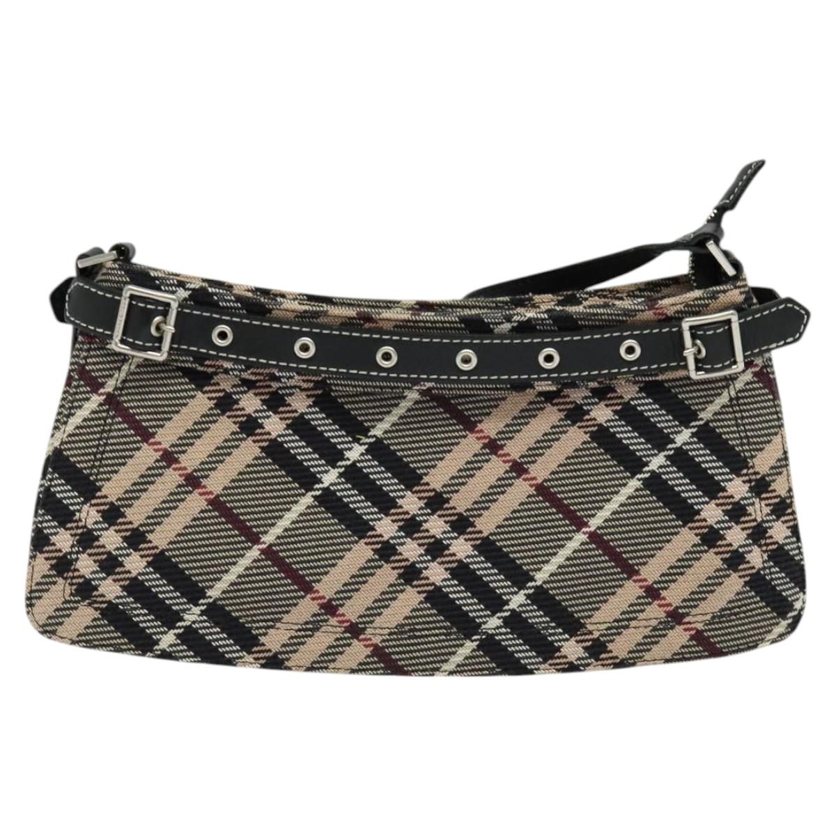 Burberry blue Label Canvas Shoulder Bag (Pre-Owned)