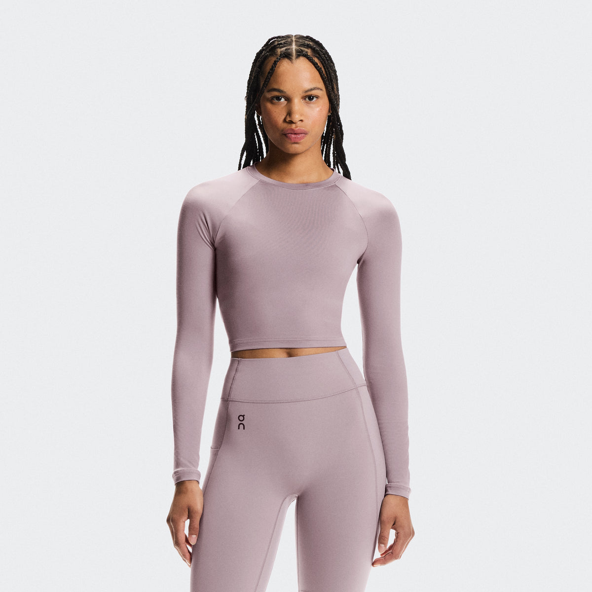 Studio Long-T Crop - Womens