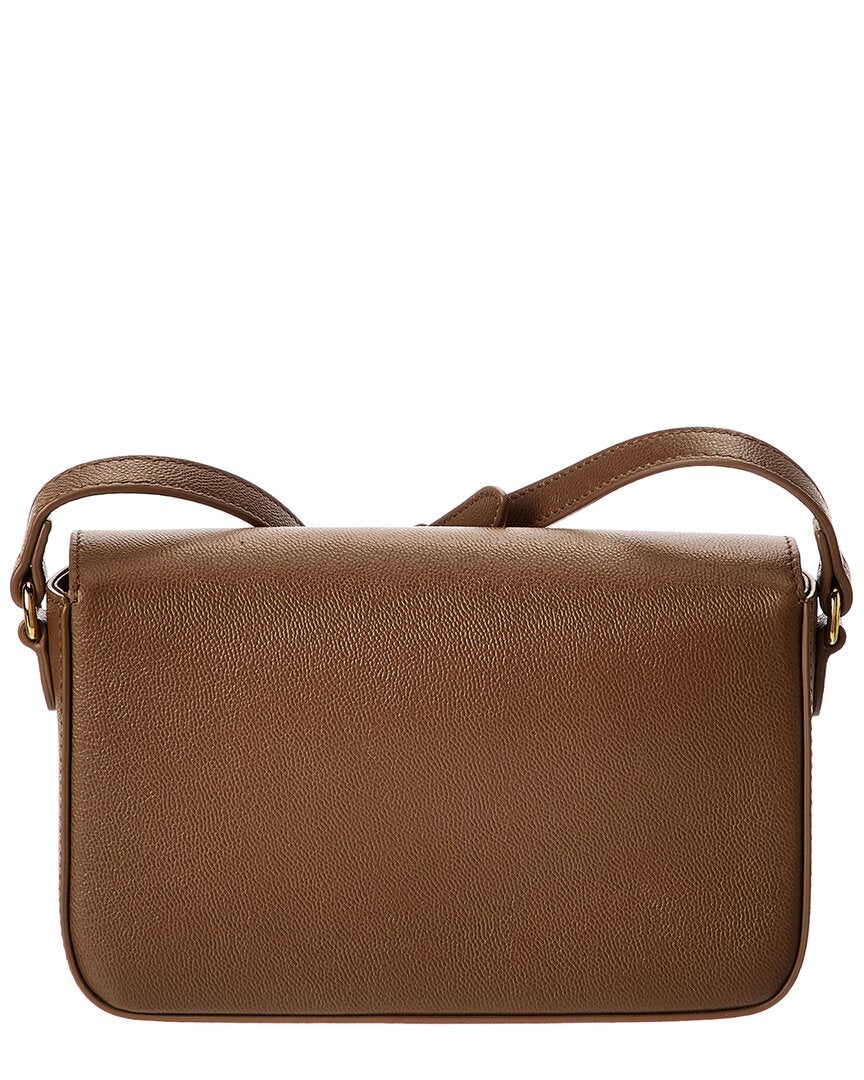 Burberry Check Canvas & Leather Crossbody