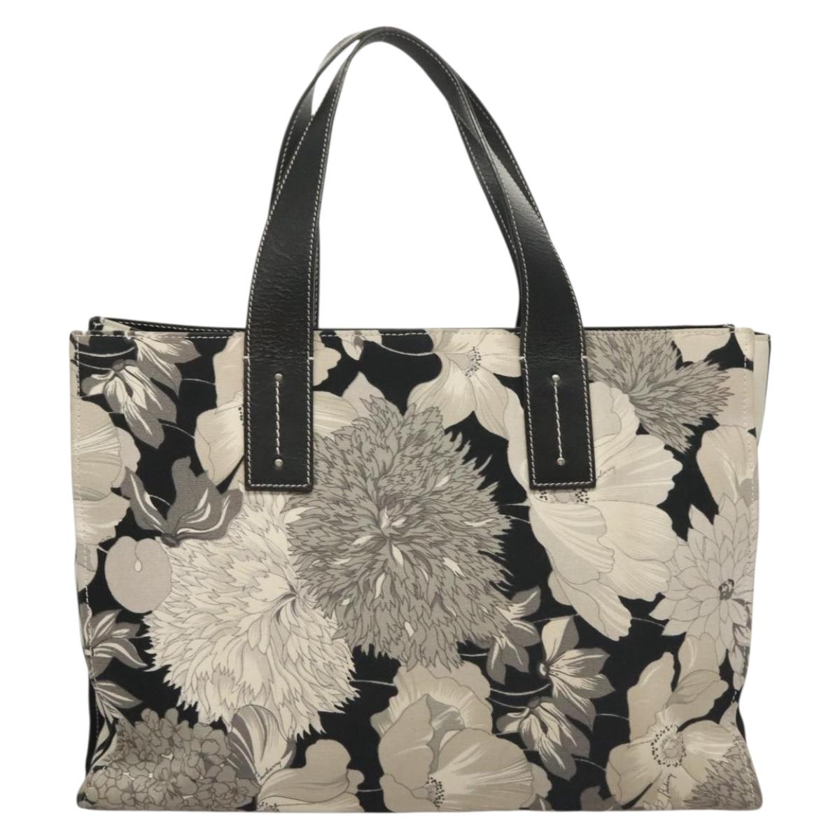 Burberry Canvas Tote Bag (Pre-Owned)