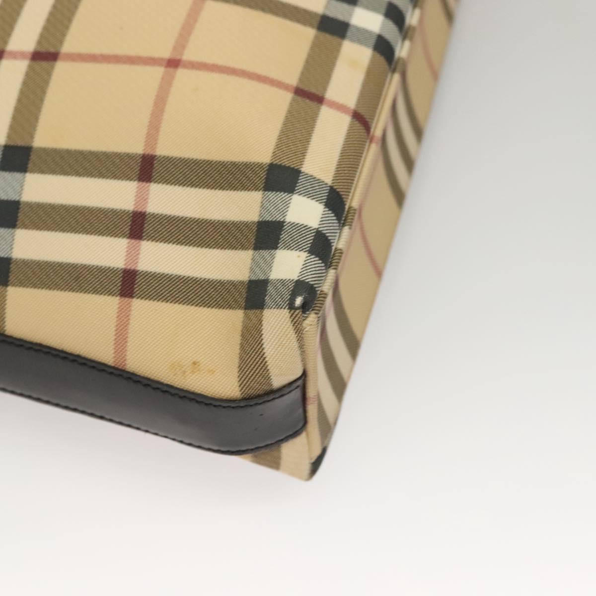 Burberry Nova Check Pvc Shoulder Bag (Pre-Owned)