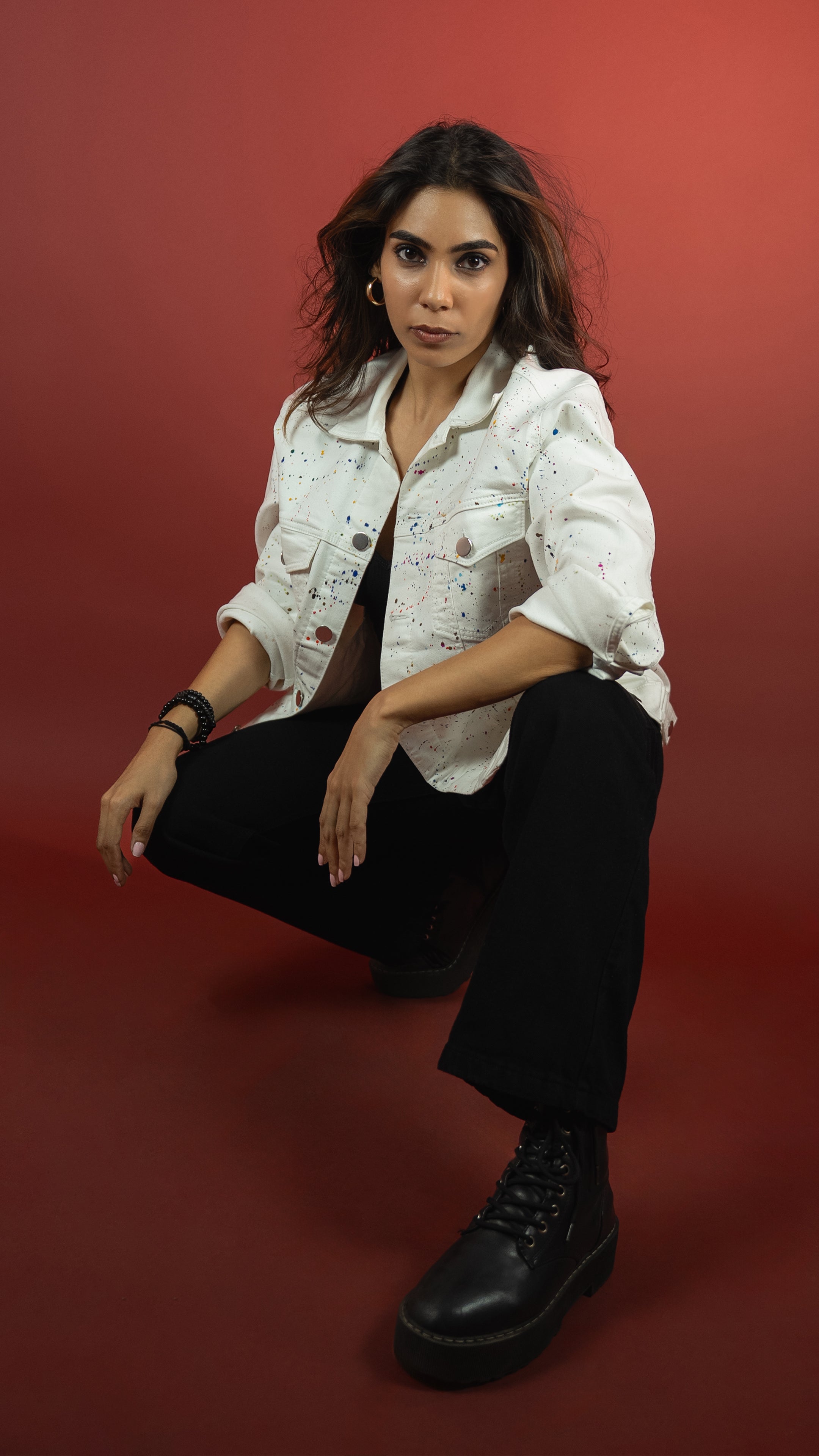 WHITE DENIM WOMEN'S JACKET