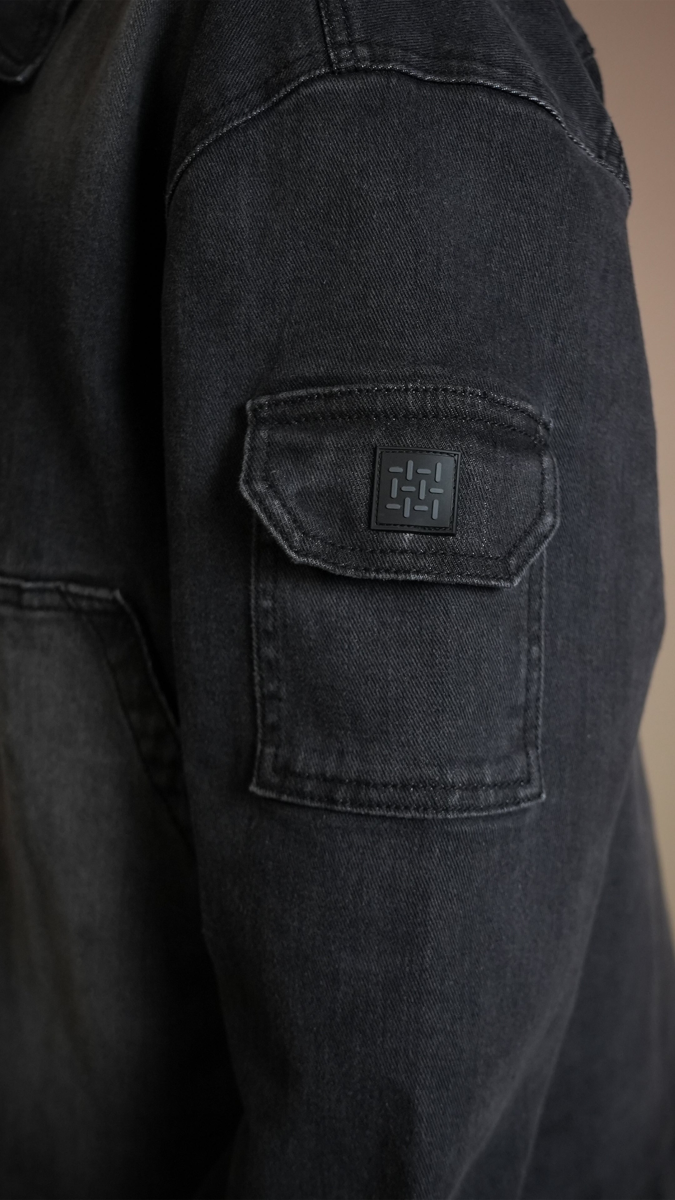 BLACK OG DENIM MEN'S JACKET
