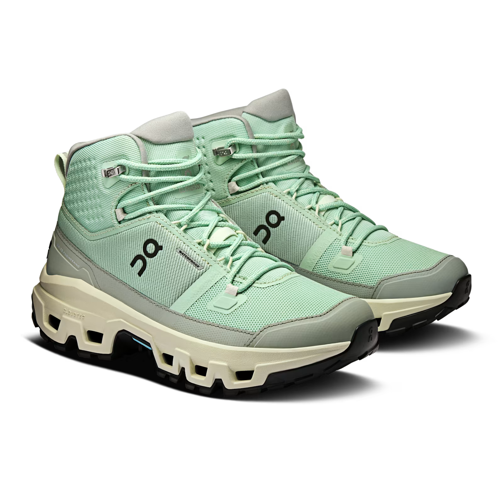 On Running Cloudrock Mid Waterproof Mineral Aloe (W)