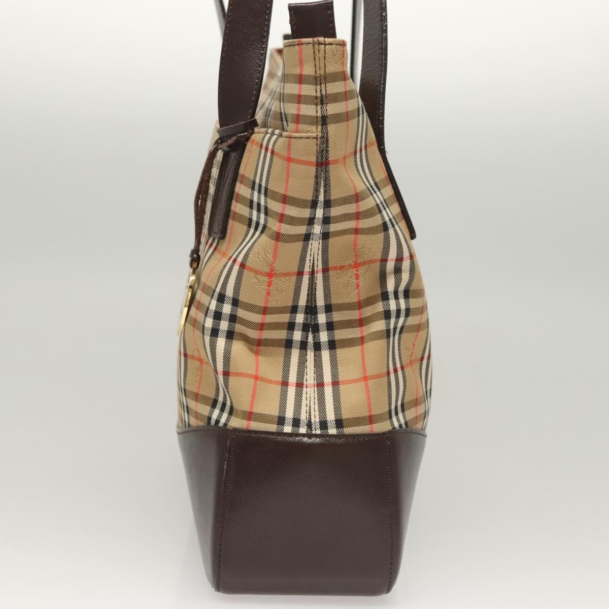 Burberry Nova Check Canvas Tote Bag (Pre-Owned)
