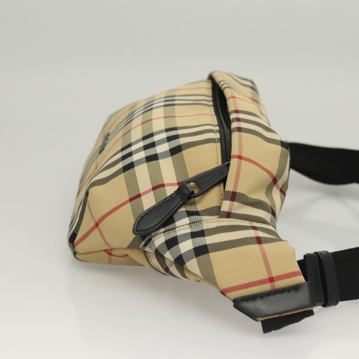 Burberry Nova Check Canvas Shoulder Bag (Pre-Owned)