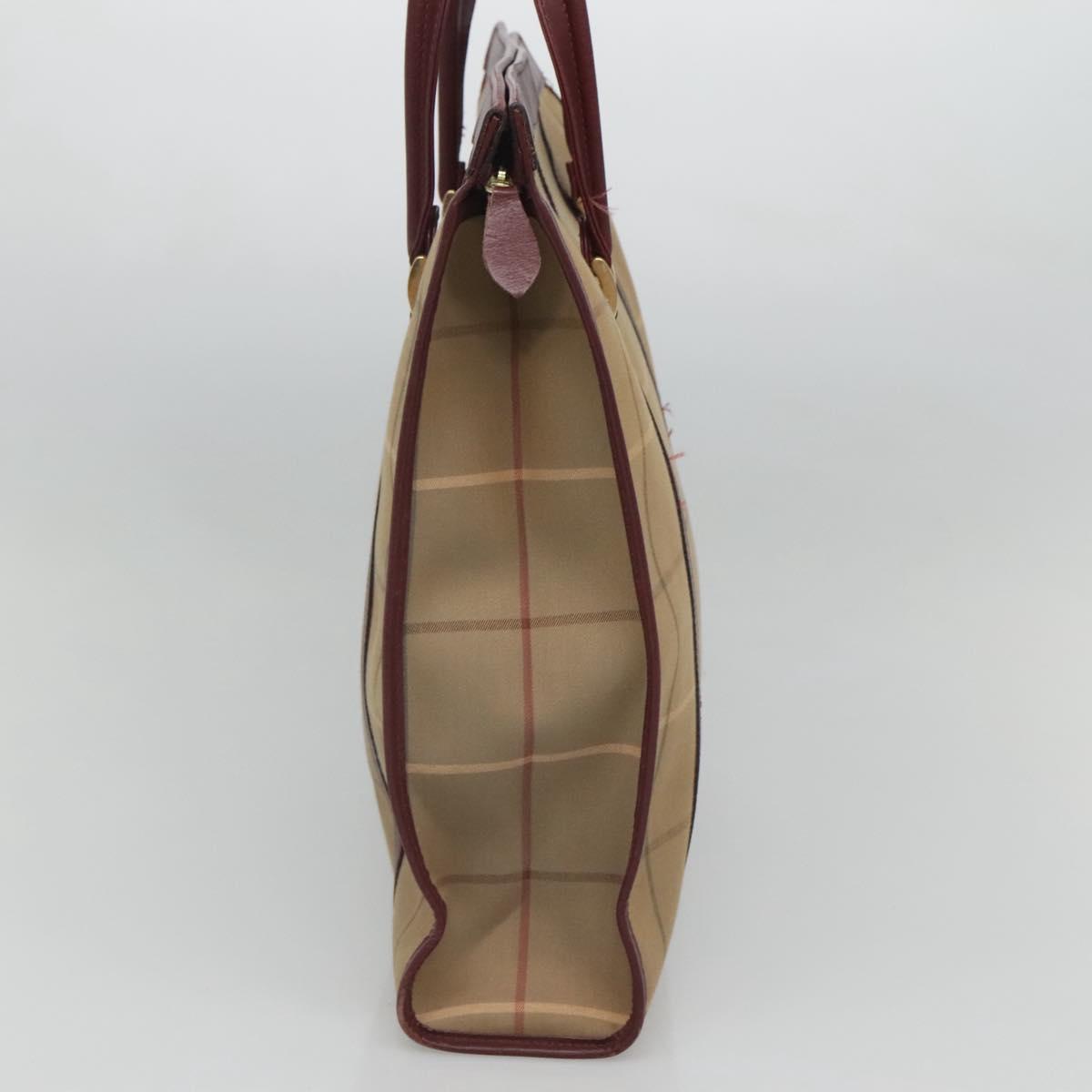 Burberry Vintage Check Canvas Tote Bag (Pre-Owned)