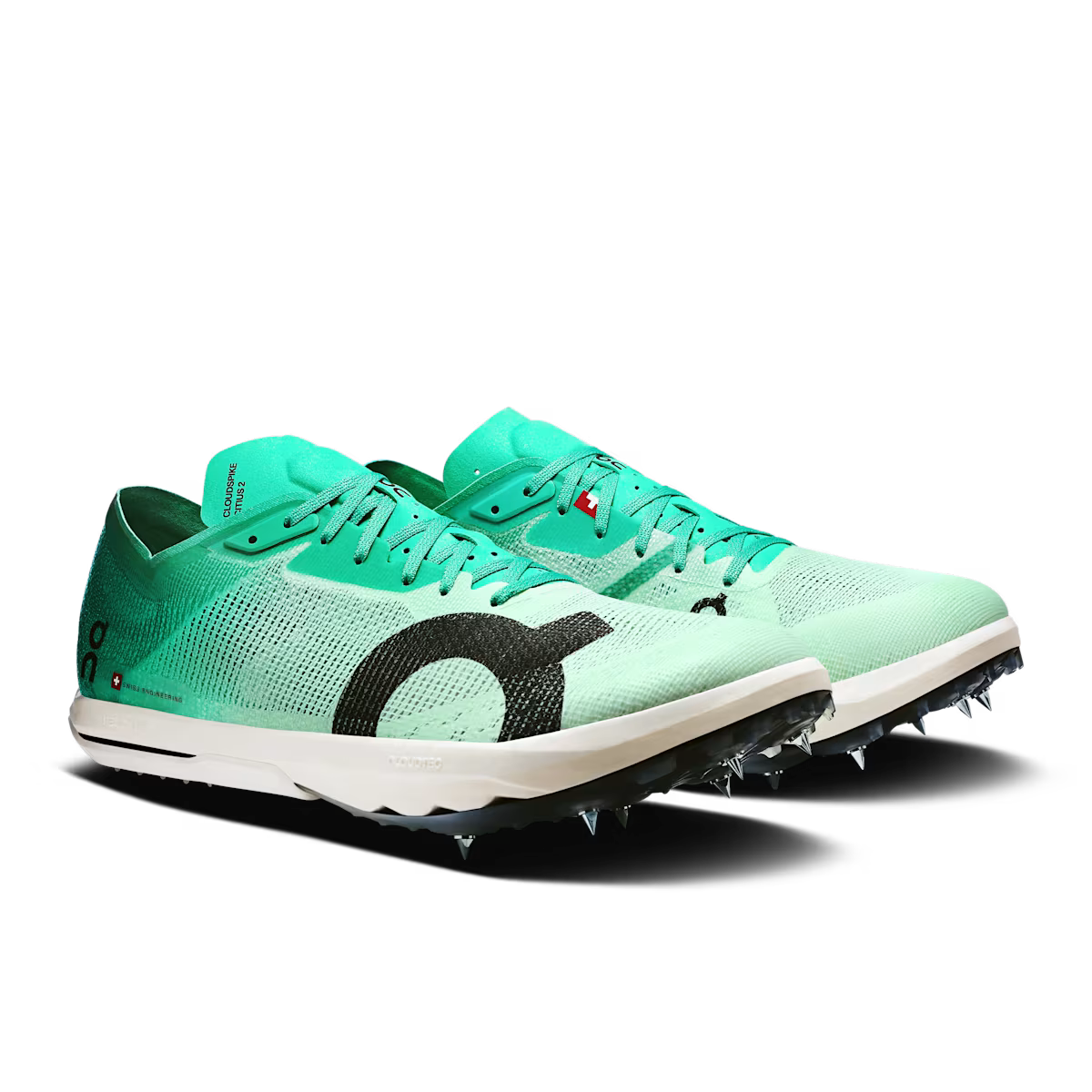 On Running Cloudspike Citius 2 Mint White