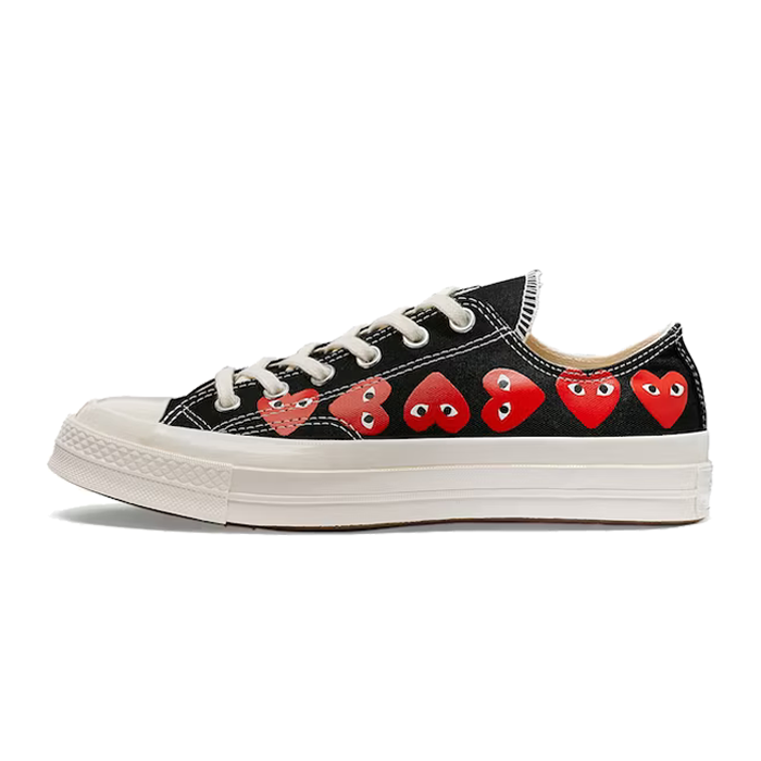 Converse Chuck Taylor All Star 70 Ox Comme des Garcons PLAY Multi-Heart Black