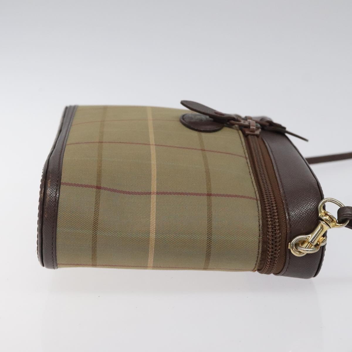 Burberry Nova Check Canvas Shoulder Bag (Pre-Owned)