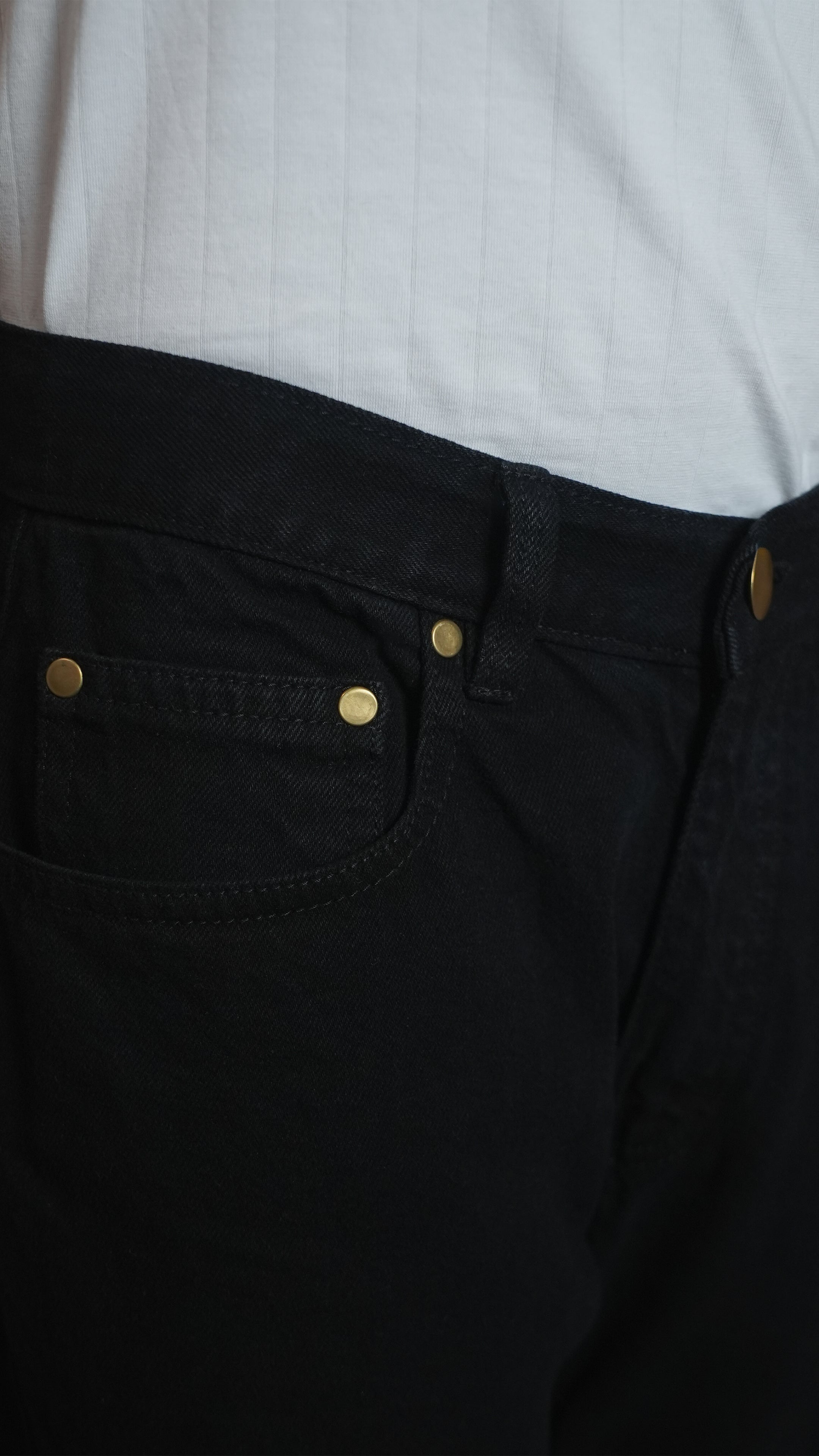 CLASSIC BLACK DENIM MEN'S JEANS