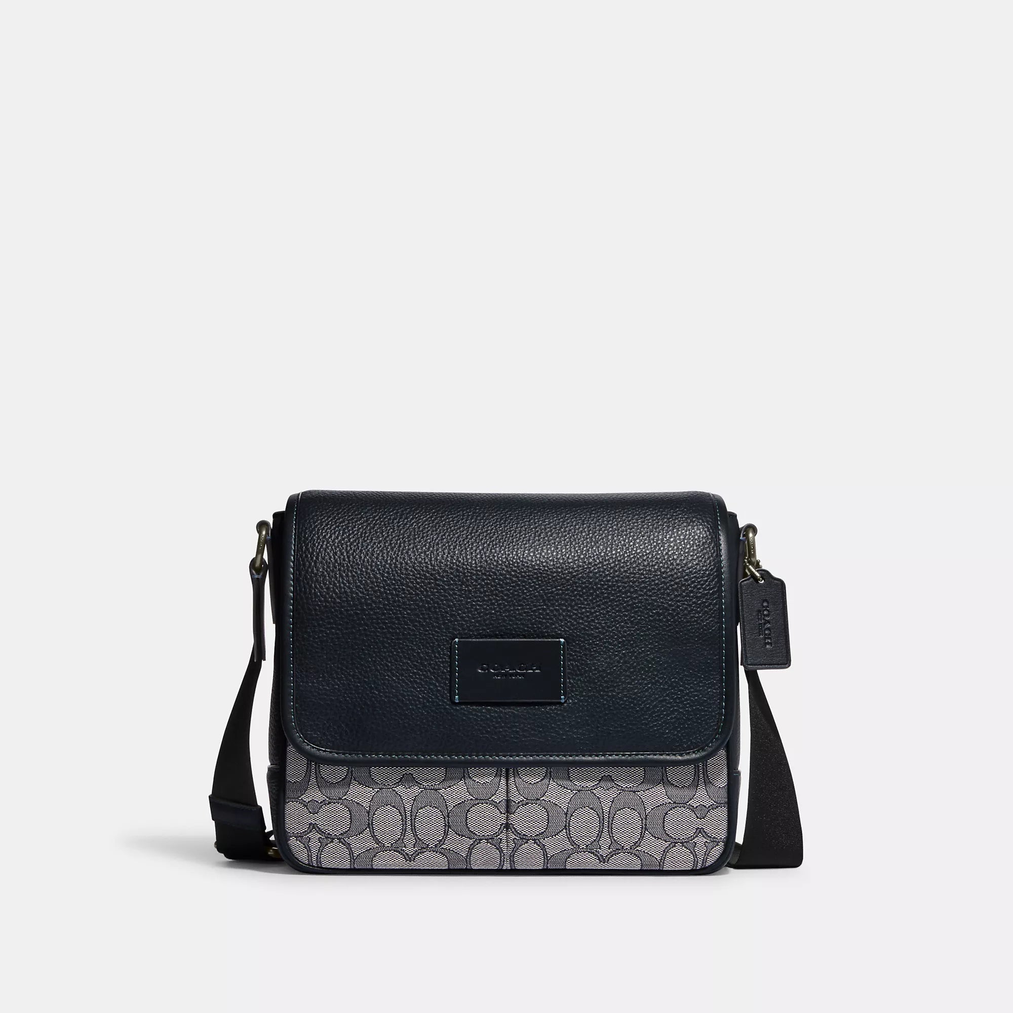 Coach Sprint Map Bag 25 In Signature Jacquard