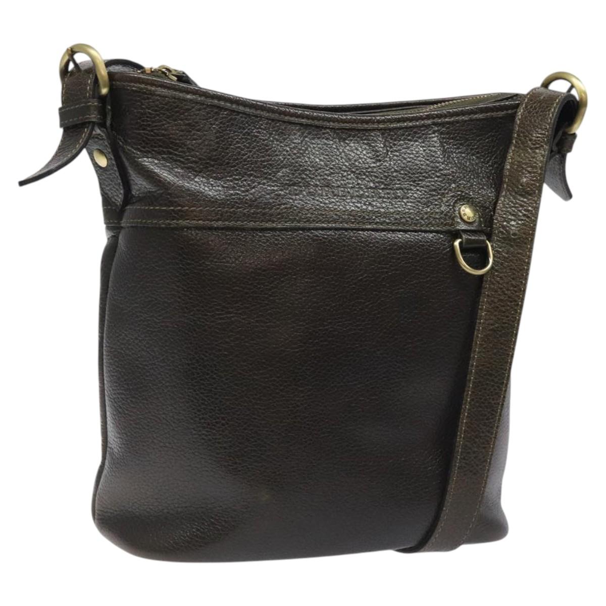 Burberry Leather Shoulder Bag (Pre-Owned)