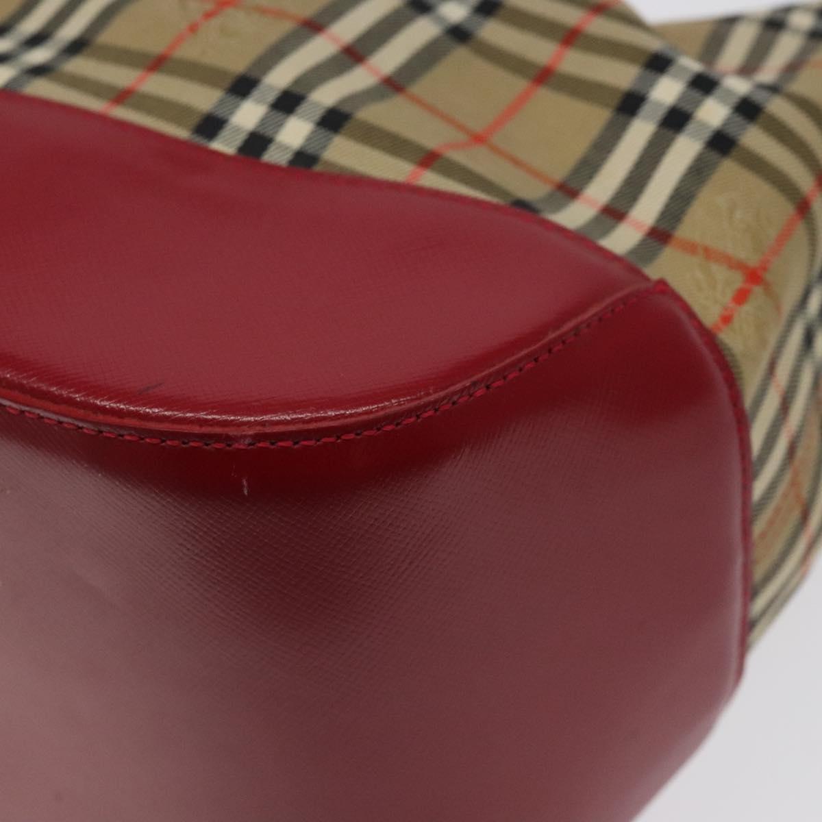 Burberry Nova Check Canvas Shoulder Bag (Pre-Owned)