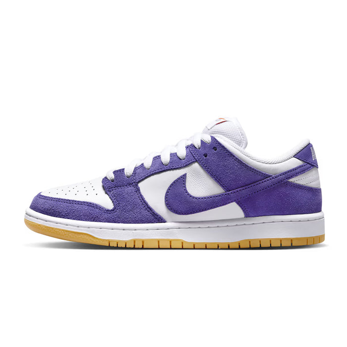 Nike SB Dunk Low Pro ISO Orange Label Court Purple Suede Available at Pick your kiicks.