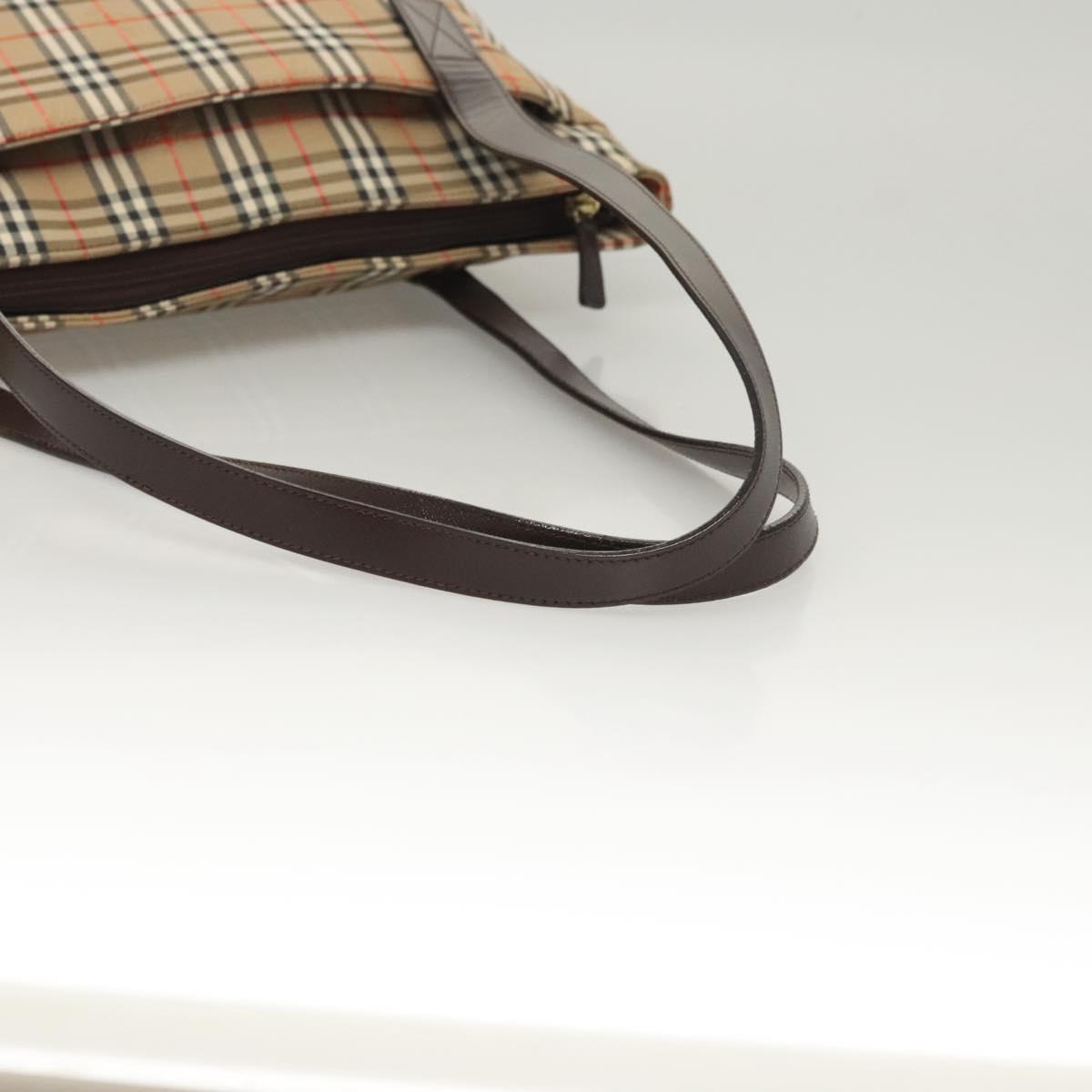 Burberry Nova Check Canvas Tote Bag (Pre-Owned)