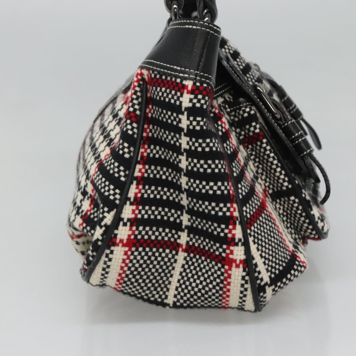 Burberry Nova Check Wool Tote Bag (Pre-Owned)