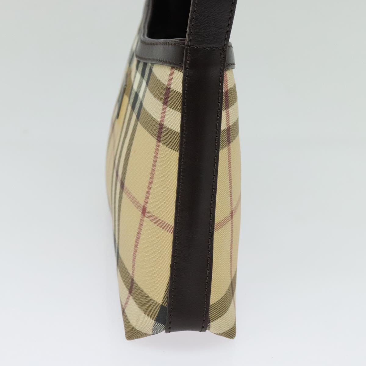 Burberry Nova Check Canvas Clutch Bag (Pre-Owned)