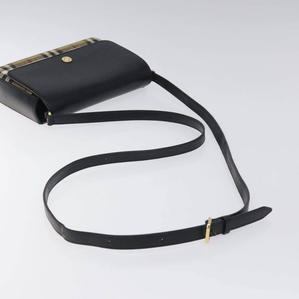 Burberry Note Canvas Shoulder Bag (Pre-Owned)