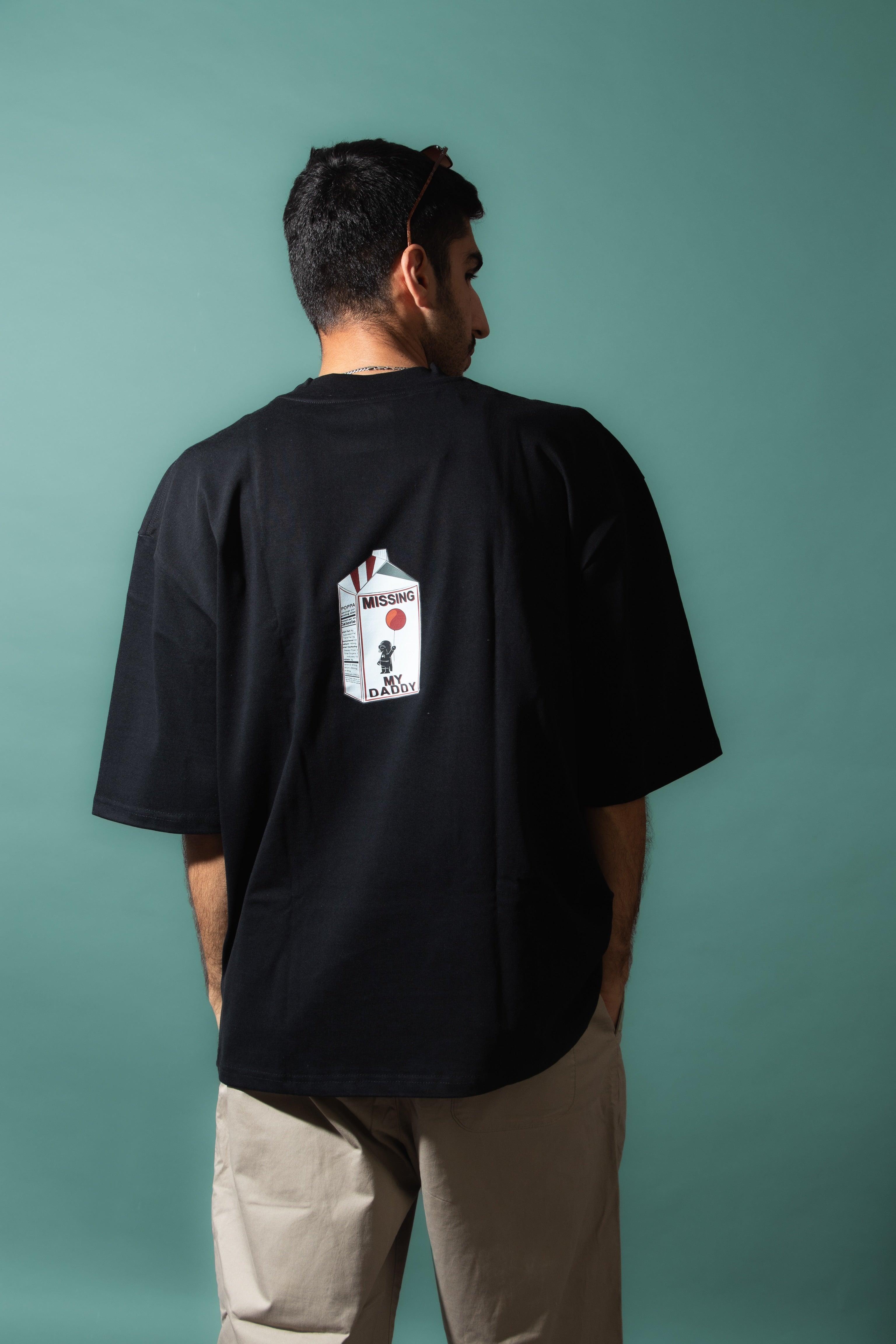 Milk carton - Missing Daddy Oversized Fit