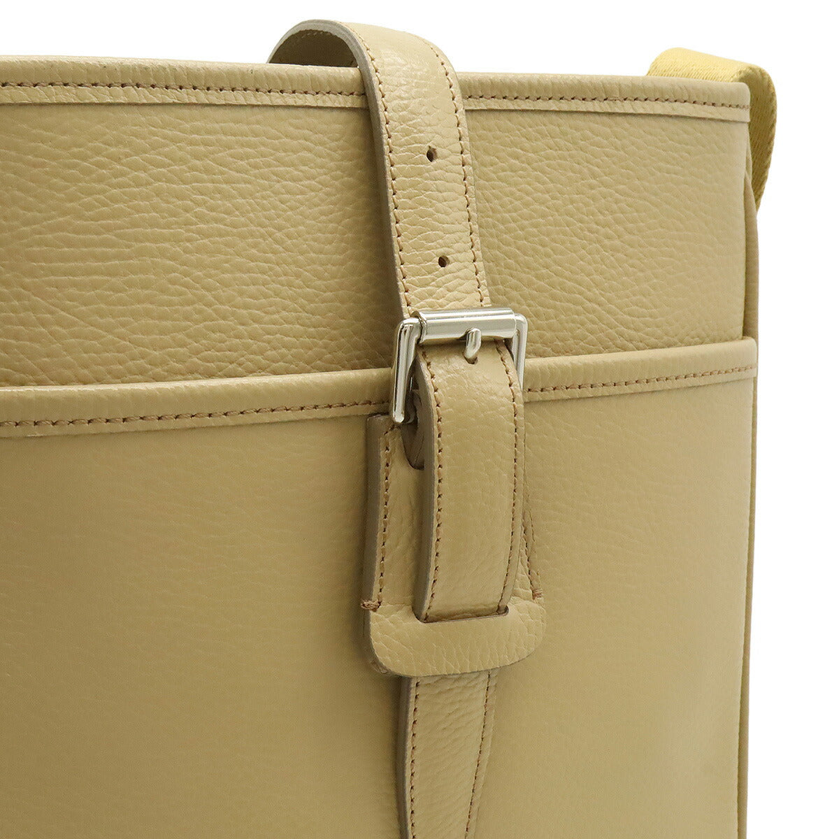 Burberry Leather Shoulder Bag Beige