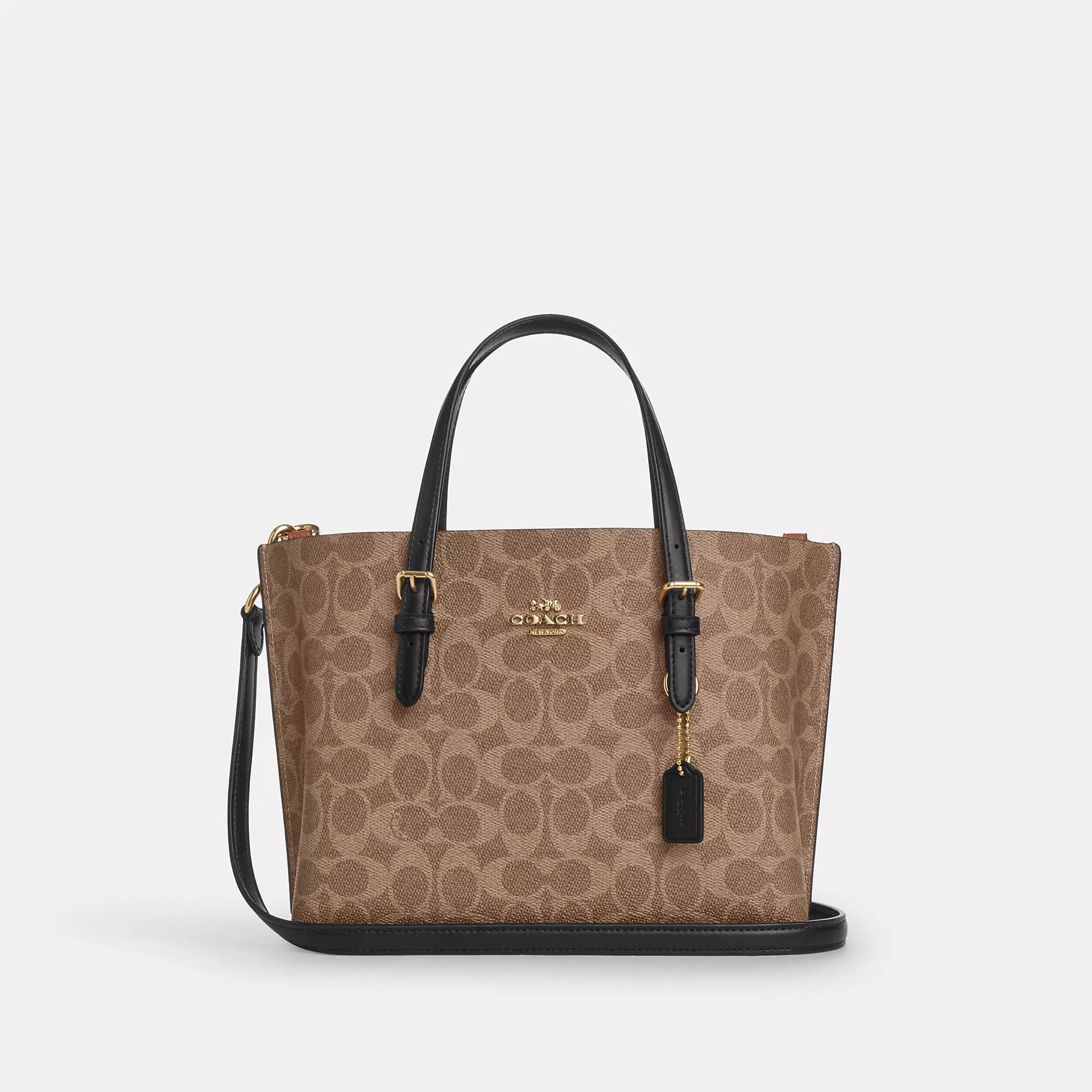 Coach Mollie Tote Bag 25 In Signature Canvas