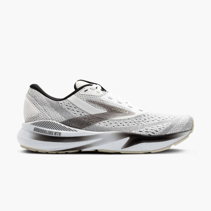 Brooks Running Adrenaline GTS 24 White/Black/Pelican