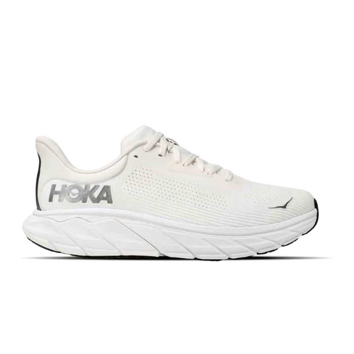 Hoka Arahi 7 Blanc De Blanc Steel Wool