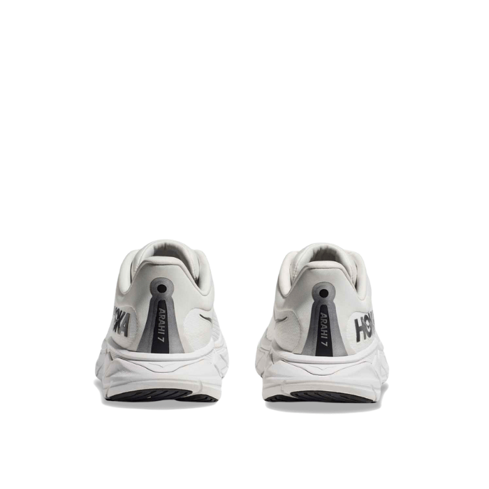 Hoka Arahi 7 Blanc De Blanc Steel Wool