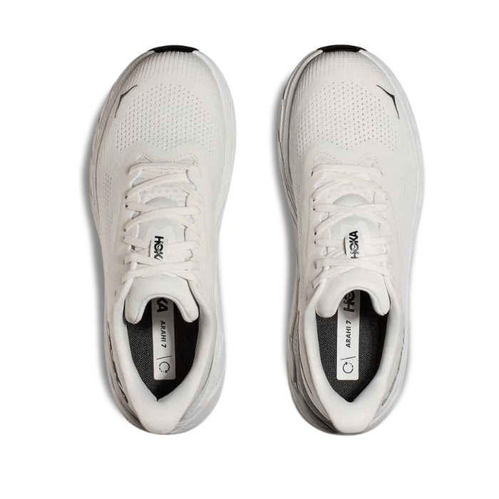 Hoka Arahi 7 Blanc De Blanc Steel Wool