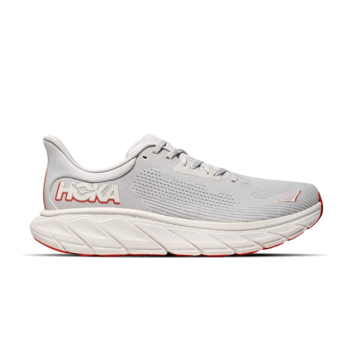Hoka Arahi 7 Cosmic Grey Tomato