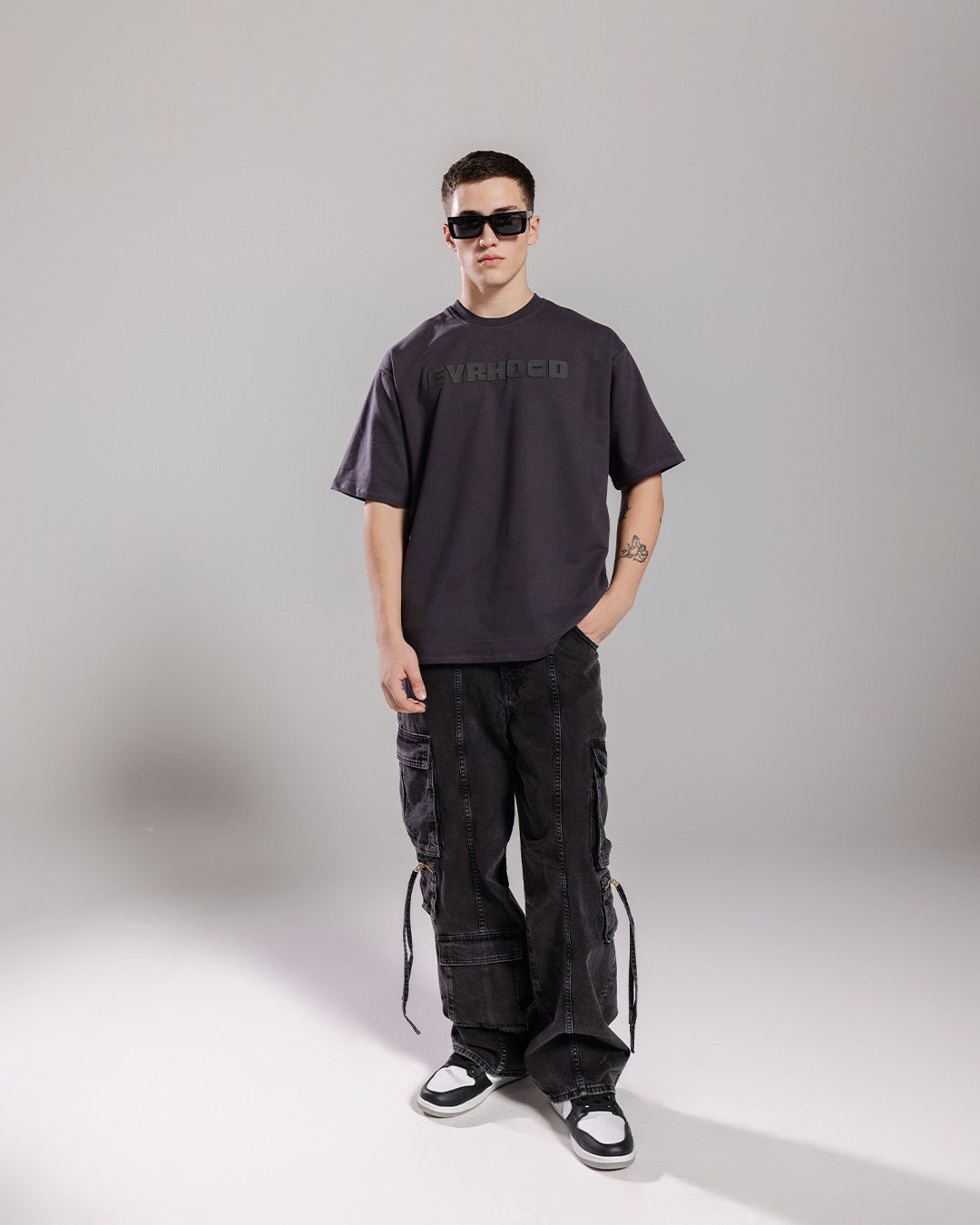 Evrhood Basics! - Charcoal Grey – Evrhood oversized basic t-shirt