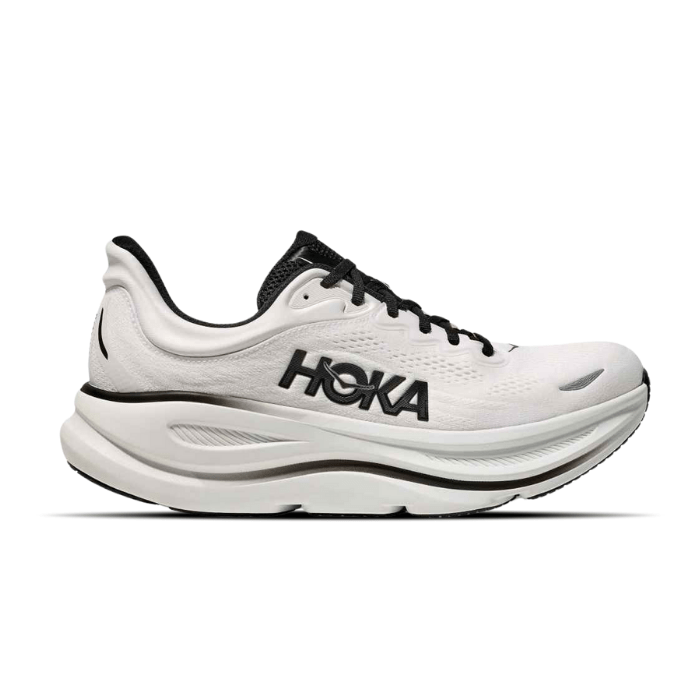 Hoka Bondi 9 White Black