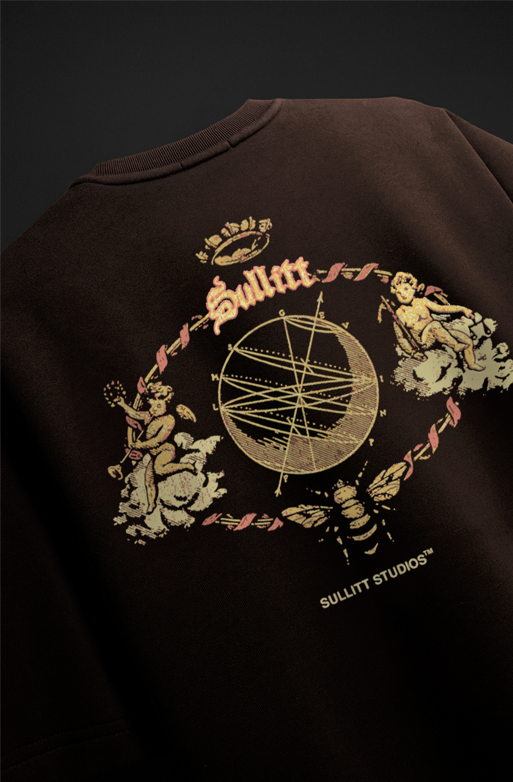 Sullitt Dark Brown Angel Tee