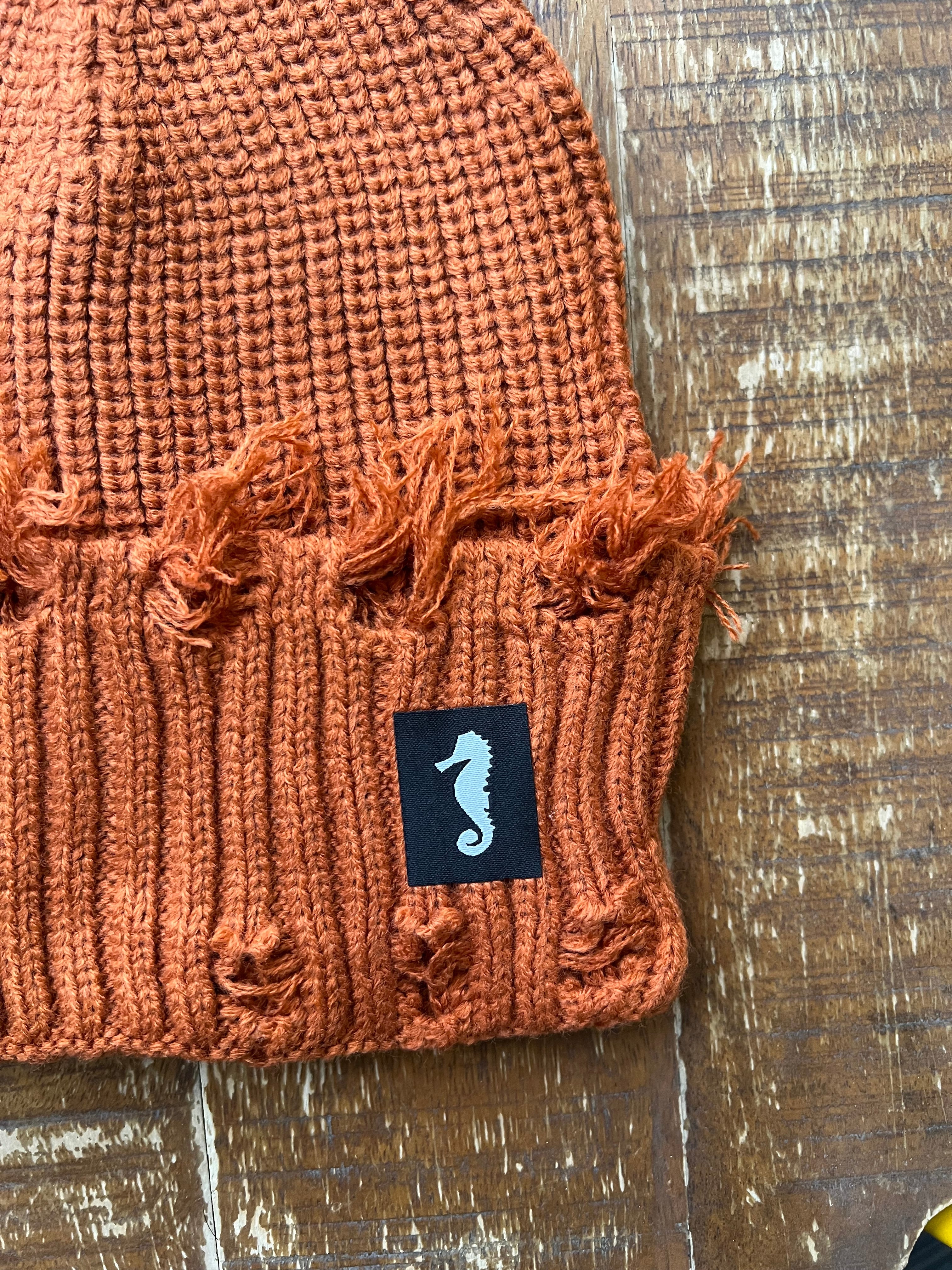 Imperfect Beanie - Brick Brown