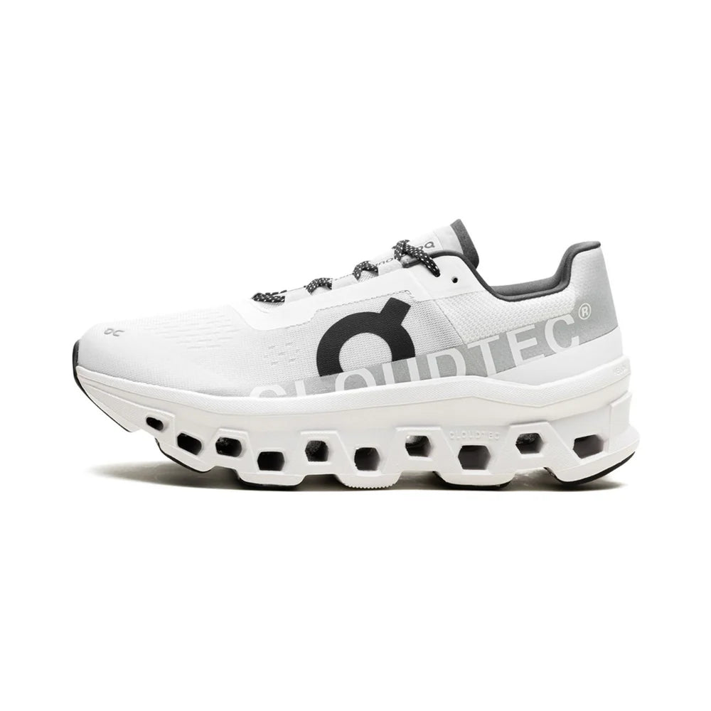 On Running Cloudmonster All White Available at Pick your kiicks.
