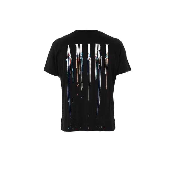 AMIRI Paint Drip Logo tee Black