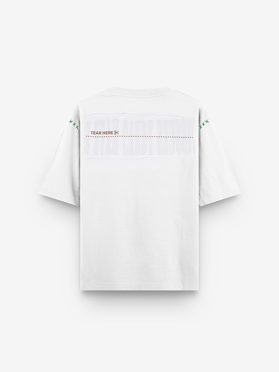 Candy Issues - White Regular Fit