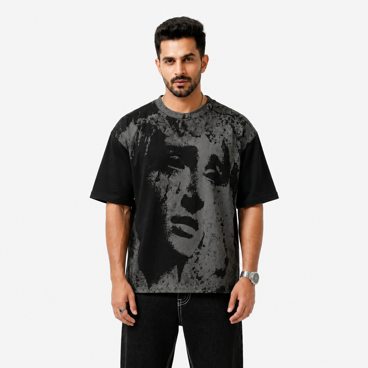 Charcoal Wing Tee