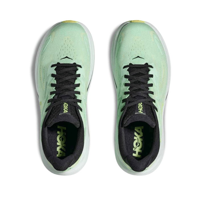 Hoka Clifton 10 Mint Fluorite Luna Moth